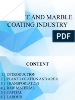 Granite and Marble Coating Industry