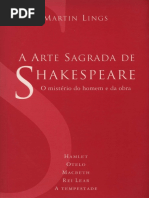 Martin Lings - A Arte Sagrada de Shakespeare - O Mistério Do Homem e Da Obra