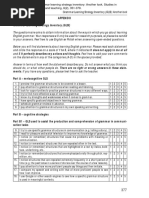 Grammar Learning Strategy Inventory