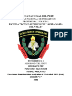 Trabajo Aplicativo Estadística 1 - Alo 1 PNP Peña Koller, Kevin Arnold