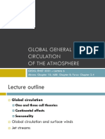 GLOBAL GENERAL CIRCULATION OF THE ATMOSPHERE
