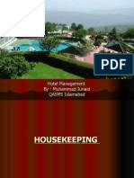 Hotel Management By: Muhammad Junaid QASMS Islamabad