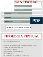 TIPOLOGIA TEXTUAL Intensivo