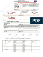 SEMANA 3, 4 y 5 MATEMATICAS LOSCEROS INTERMEDIOS EN EL COCIENTE