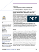 Contributions From The Silent Majority Dominate Dengue Virus Transmission