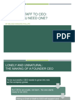Chief of Staff To Ceo: Why Do You Need One?: by Melissa Wingard-Phillips
