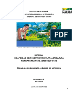 Caderno de apoio pedagógico ao componente de Agricultura Familiar 01 de junho