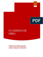 1.- CUADERNO DE OBRA