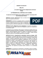 Decreto 1072 de 2015