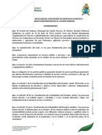 Ordenanza de Regularizacion de Asentamientos Morona