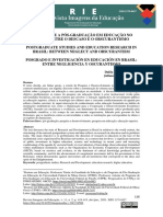 6.A PESQUISA E A PÓS-GRADUAÇÃO EM EDUCAÇÃO NO BRASIL - ENTRE O DESCASO E O OBSCURANTISMO (Oliveira e Souza)