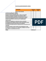 Pauta Evaluación Infografía 6to