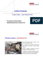 Vibration Analysis: Case Study - Gas Recycle Fan