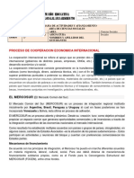 TEMA #1 Procesos de Cooperacion Economica Internacional