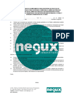 Declaración jurada de no impedimento para contratación estatal