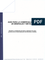 Guia Para La Comercializacion de Minerales y Metales