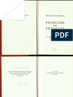 Nelson Goodman - Problems and Projects-Bobbs-Merrill (1972)