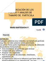 8va - 9va Clase Caracterización y TAMAÑO DE PARTICULAS