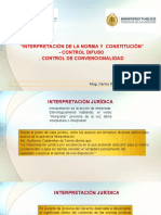 Interpretación de La Norma y Constitución