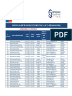 Saneameiento Certificados