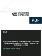 Continental Modulo II-Nuevo Reglamento ITSE y Manual de Ejecucion ITSE