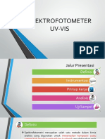 Spektrofotometer UV-VIS