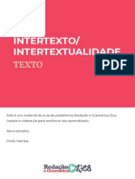 Intertexto e Intertextualidade