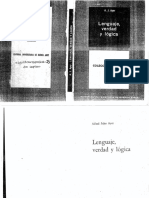 Lenguaje Verdad y Logica A J Ayer PDF