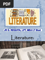 Intro To Literature (1st Lesson)