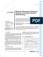 Modular Wavemaker Design For Harbours and Ships Physical Model Testing