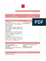 Hoja de Ruta 6to Basico Modulo 4