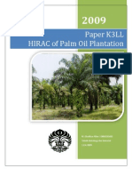 HIRAC of Palm Oil Plantation