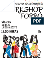 Workshop Forró: - Hostel Vila Nova de Milfontes