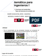 S01.s1 - FUNCIÓN LINEAL Y TIPO DE FUNCIONES - CLASE DESARROLLADA-M