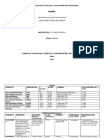 Matriz Horas y Recargos