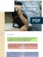 HIPERTENSIÓN  ARTERIAL EN EL ADULTO MAYOR