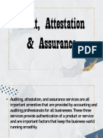Audit, Attestation & Assurance