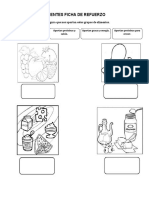 Nutrientes - Ficha de Refuerzo