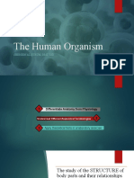 Week 1 - Human Organism SC