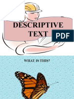 Descriptive Text