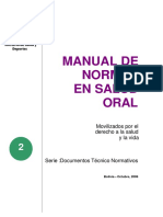 Manual Normas Salud Oral