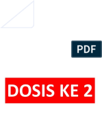 Sudah Diberikan Vaksinasi Dosis Ke