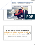 2021-03-20 - Networking, Marketing Pessoal e Profissional - Prof. Marcelo Plens I