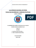 La argumentación jurídica y su importancia