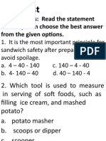 A. Directions: Read The Statement Carefully Then Choose The Best Answer From The Given Options