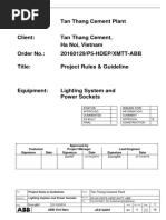 Plant: Tan Thang Cement Plant: Status: Issued For