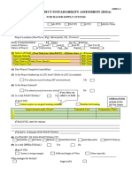 Water Supply System Sustainability Assessment