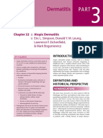 Dermatitis: Chapter 22:: Atopic Dermatitis:: Eric L. Simpson, Donald Y. M. Leung