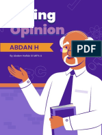 Abdan Hafidz XI MIPA A - Giving Opinion