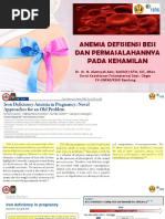 Anemia Defisiensi Besi Dan Permasalahannya Pada Kehamilan-Dr - dr.M.Alamsyah Aziz, SpOG (K) - KFM, KIC, MKes